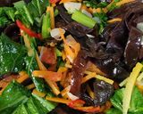 Foto langkah ke 3 dari resep Bihun Kecap Jamur Kuping.