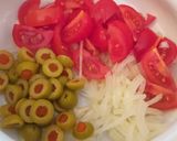 Pas rețetă Salată de paste🍜 cu roșii 🍅și baby spanac🥬 2 fotografie