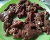 Baconbe tekert csirkemáj recept fázis 1 fotója