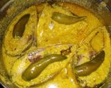 A picture of step 5 of Steamed Hilsa.