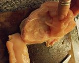 Foto del paso 1 de la receta: Pechuga de pollo rellena