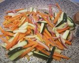 Foto del paso 1 de la receta: Espaguetis al estilo oriental