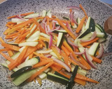 Foto del paso 1 de la receta: Espaguetis al estilo oriental