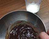 Une image de l'étape 1 de Ganache montée au chocolat.