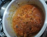 A picture of step 3 of Red chicken authentic.