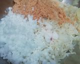 A picture of step 3 of Sago Tikki.