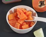 Foto langkah ke 2 dari resep Pepaya Lemon Madu.