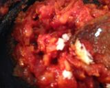 A picture of step 7 of Patatas Bravas.
