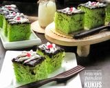 Foto langkah ke 6 dari resep Brownies pandan kukus.