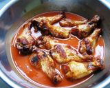 A picture of step 3 of Buffalo-Style Spicy Chicken.