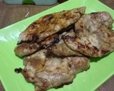 Foto langkah ke 4 dari resep 300)Chicken steak saos asam manis.