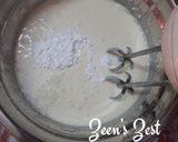 A picture of step 3 of Indian Cherry Cheesecake.