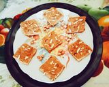 A picture of step 6 of Healthy tasty rajgira flour and roasted peanut Burfi.