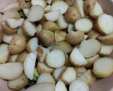 A picture of step 3 of Potato Salad with Chickpeas.