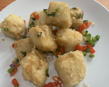 Foto langkah ke 5 dari resep Tahu Cabe Garam Super Kriuk.
