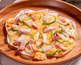 A picture of step 12 of Just 10 Minutes! Magic Easy Pizza with Gyoza Wrappers.