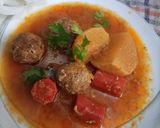 A picture of step 7 of Shaljum Gajar Kofta Gravy | AkA| Shab Daig.