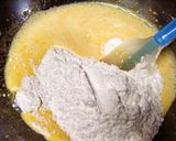 A picture of step 4 of Fluffy Rice Flour Soufflé Pancakes.