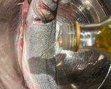 A picture of step 3 of #CookEveryPart Crispy whole seabass fish in air-fryer (energy-saving ⚡️).