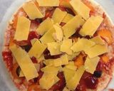 Hình bước làm 4 của món Pizza