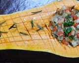 Foto del paso 3 de la receta: Calabacín relleno de verduras