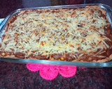 Foto del paso 6 de la receta: Tarta de agridulce calabaza, choclo y pollo con masa tipo chipá (sin TACC)