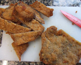 Foto del paso 2 de la receta: Ensalada de cogollos de lechuga con milanesas y brotes de rúcula