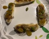 A picture of step 4 of Chia seed banana spilt.
