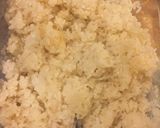 Foto del paso 1 de la receta: Balls de arroz especiales rellenas con crema de garbanzos