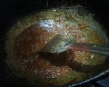A picture of step 3 of Dahi machch.