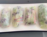 A picture of step 2 of Veggies Wrapped.