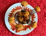 A picture of step 4 of Leftover Rice Bhajiya.