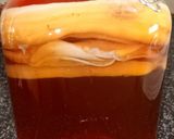 A picture of step 5 of Kombucha.