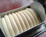 Foto langkah ke 12 dari resep Roti Sisir (tanpa telur dan susu).