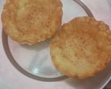 A picture of step 3 of Katori chaat.