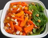 A picture of step 1 of Chickpeas Colorful Mayo Salad.