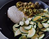 Foto del paso 1 de la receta: Salteado🍛🍲🌽 de maiz tierno, coliflor y calabacin con salsa de tomate casera🍱🥦🍅