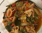 Foto langkah ke 6 dari resep Cumi asin sambel iris.