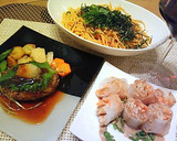 A picture of step 9 of Easy Japanese-Style Hamburg Steak with Grated Daikon Ponzu Sauce.