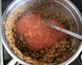 A picture of step 5 of Vegetarian Bolognese Sauce.