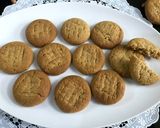 A picture of step 10 of Eggless Peanut Butter Cookies.
