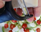 Foto del paso 4 de la receta: Ensalada de carpaccio de calabacín