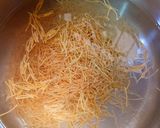 A picture of step 1 of Meethi Sewaiya.
