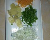 Foto langkah ke 2 dari resep Omelete sayur simple.