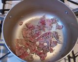 A picture of step 2 of Easy and Delicious! Sweet and Spicy Pork Belly with Daikon.
