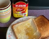 A picture of step 5 of Butter Honey Toast.