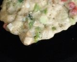 A picture of step 5 of Rice flour veg & dryfruits Uttapam.