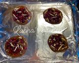 A picture of step 3 of Chocolate Pomegranate Bites with Sea Salt:.