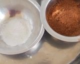 A picture of step 1 of Chocolate truffle cake.