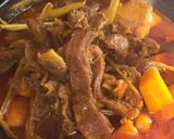 Hình bước làm 3 của món Bò kho bánh mì